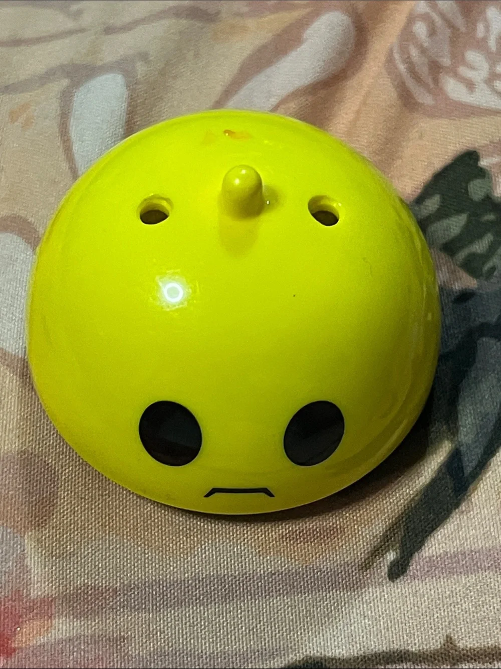 Yellow Wind-Up Bug Toy - Cute Rolling Vehicle